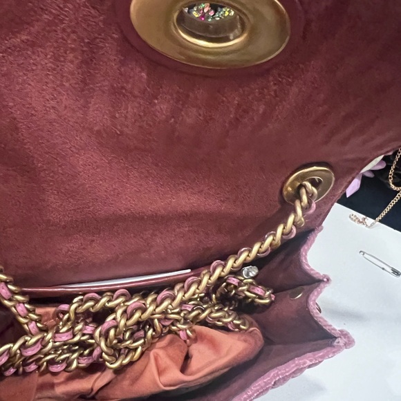 Authentic Coach Bag - Parker 18 With Quilting And Rivets - Picture 5 of 5